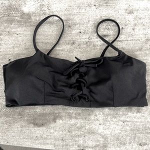 RVCA black bikini top